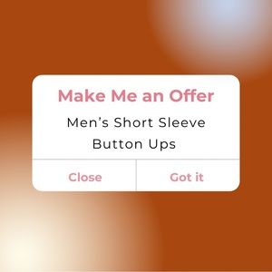 Men’s Short Sleeve Button Ups